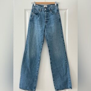 Citizens of Humanity
Annina High Waist Wide
Leg Organic Cotton
Jeans (Pinnacle)